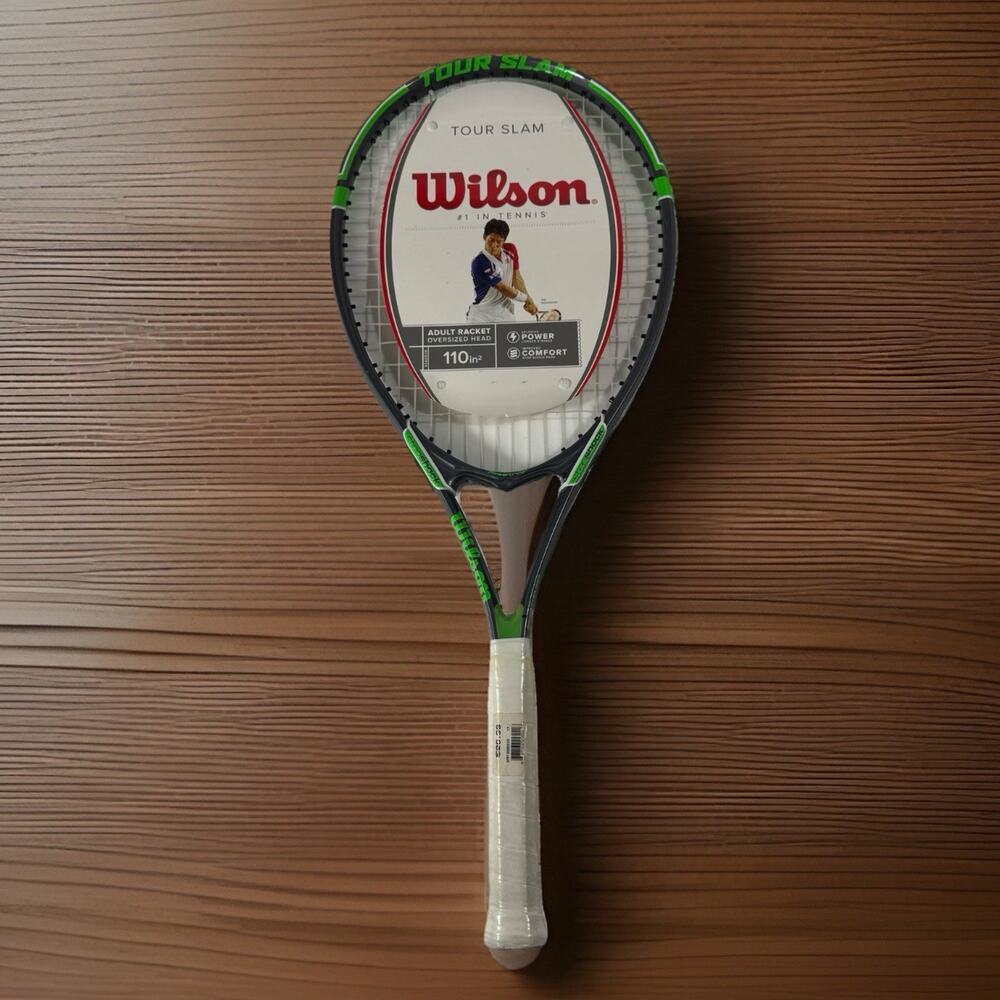 Wilson Tour Slam Tennis Racket WRT32200U2 110 Sq In Oversize 4 1/4 Grip 2 New